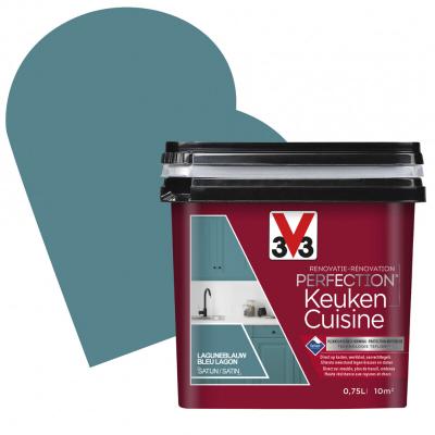 V33 PERFECTION CUISINE SATIN BLEU LAGON 0,75L