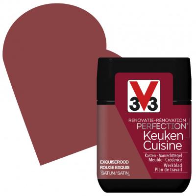 V33 PERFECTION CUISINE SATIN ROUGE EXQUIS 0,075L