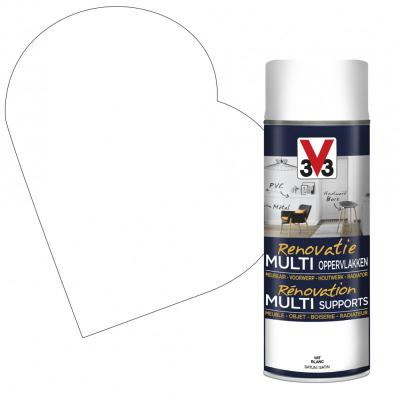V33 MULTI-SUPPORTS SATIN BLANC 0,4L