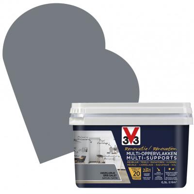 V33 MULTI-SUPPORTS SATIN GRIS GALET 0,5L