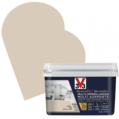 V33 MULTI-SUPPORTS SATIN LIN 0,5L