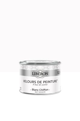 LIBERON VELOURS DE PEINTURE BLANC CHIFFON 0,125L