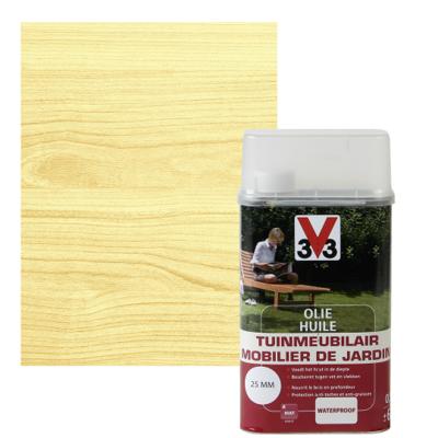 V33 HUILE MOBILIER DE JARDIN 0,5L MAT NATUREL
