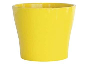 CACHE-POT WILD YELLOW 19CM