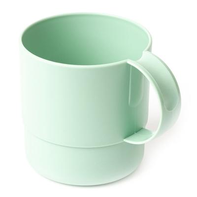 MUG VERT PASTEL PLASTIQUE