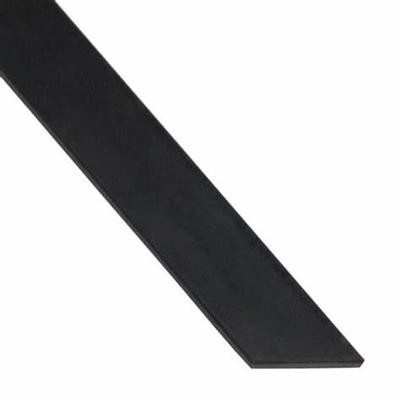 PROFIL ALU PLAT 20X2 NOIR 1M