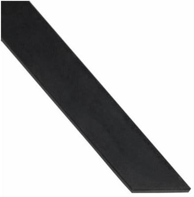 PROFIL ALU PLAT 25X2 NOIR 1M