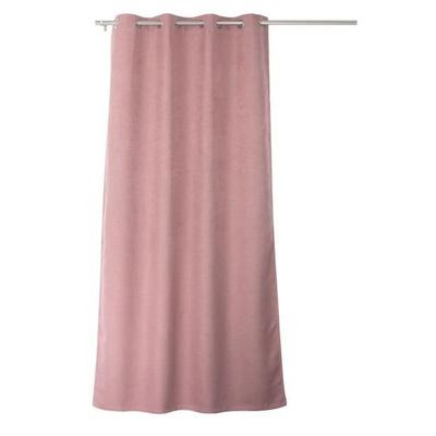 RIDEAU OCCULTANT REGLISSE 140X240CM VIEUX ROSE