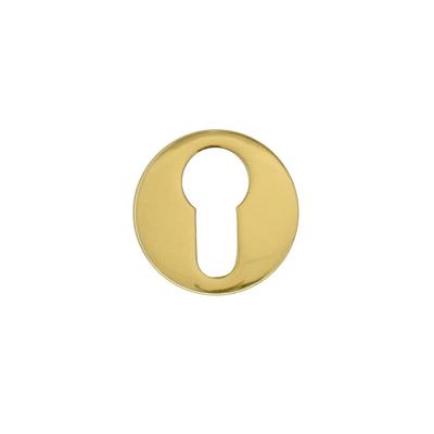 ENTREE CYLINDRE ROND ROSACE CLIQUE 45MM LAITON