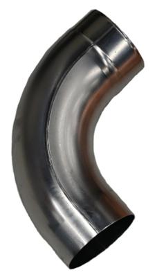 COUDE ROND 100 72 DEGRES ZINC