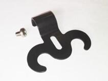 FLEUR DE LYS NOIR POUR CROCHET GOUT. M333 (25PCS)