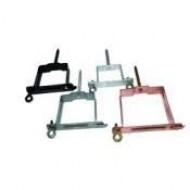 COLLIER CARRE 80 PLASTIFIE NOIR + VIS (25PCS)