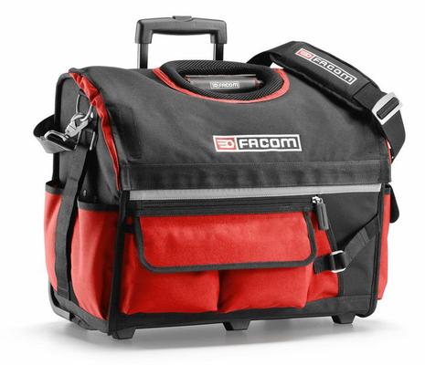 BOITE OUTILS TEXTILE AVEC ROUES + POIGNEE
