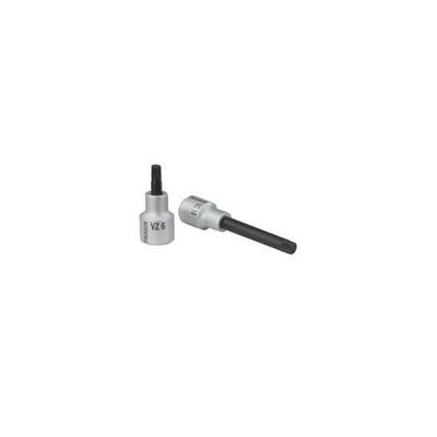 DOUILLE A 4 PANS 1/2" POUR EMPREINTE MULTIPLE XZN 55MM VZ10