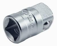 ADAPTATEUR 1/4" DE 4 PANS CREUX A 6 PANS CREUX