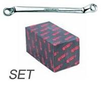 JEU CLES DOUBLES POLYGONALES SLIMLINE (8PCS) + SUPPORT