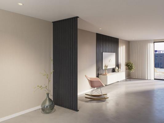 ROOMDIVIDER PROFIL SOL ET PLAFOND 45° CHENE LAVE