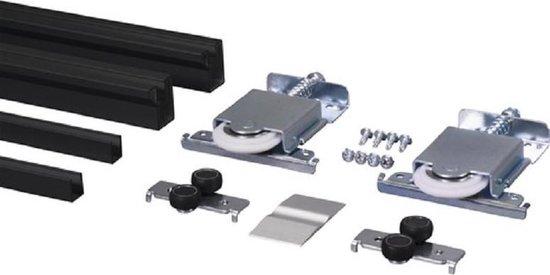 STOREMAX KIT PORTE COULI.NOIR R-60 2.50M