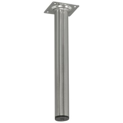 PIED TABLE ROND LOOK  ALU 25CM 30MM