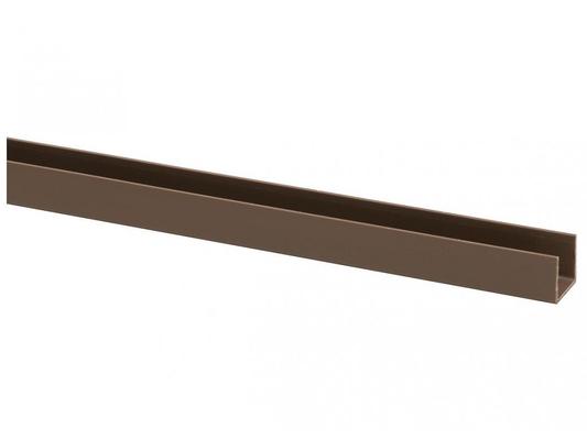 PROFIL PVC U 18 BRUN 2.60M