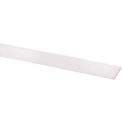 PROFIL PVC PLAT 20/2 BLANC