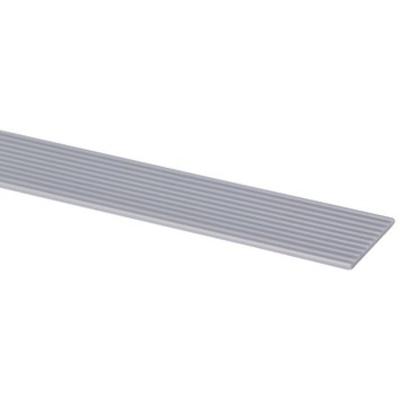 PROFIL PVC ANTI-GLISSE ADH.LOOK INOX 2.5X40MMX2.60M