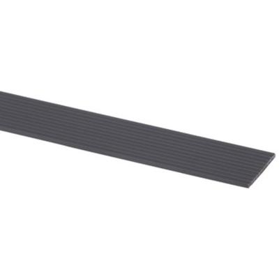 PROFIL PVC ANTI-GLISSE ADH.ANTHRACITE 2.5X40MMX2.60M