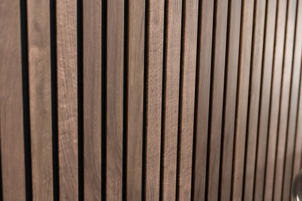 PANN MUR MATTE BLACK + LATTE CASTLE OAK 30X277CM (2PC=1.66M²)