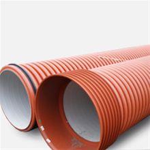 TUYAU PP RIBWALL BENOR D.300 6M ROUGE