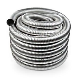 FLEXIBLE INOX 100 MALEM DOUBLE PAROI (AU METRE)
