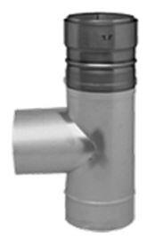 CONNEXION CLIP POUR FLEXIBLE EN INOX, 80 MM