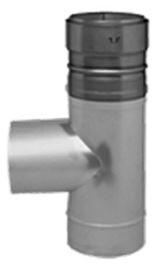 CONNEXION CLIP POUR FLEXIBLE EN INOX, 100 MM