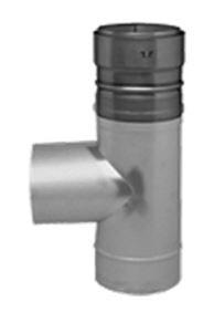 CONNEXION CLIP POUR FLEXIBLE EN INOX, 150 MM