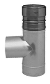 CONNEXION CLIP POUR FLEXIBLE EN INOX, 180 MM