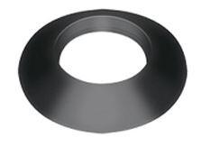 ROSACE EN SILICONE NOIR D:100