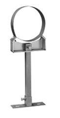 INOX DW ECO BRIDE MURALE REGLABLE DIAM150