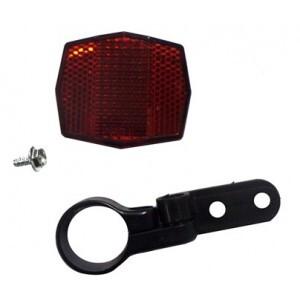 CATADIOPTRE ARRIERE ROUGE POUR SELLE DE VELO