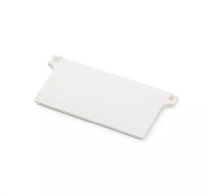 PLAQUETTE DE LESTAGE 89MM - BLANC