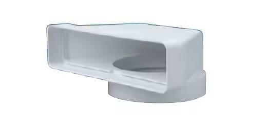 COUDE VERTICAL 90° 55X220 FEMELLE