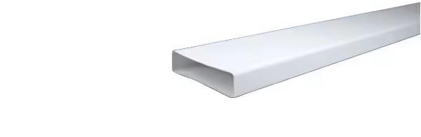 TUBE RECTANGULAIRE PLAT 1.5M 55X220MALE