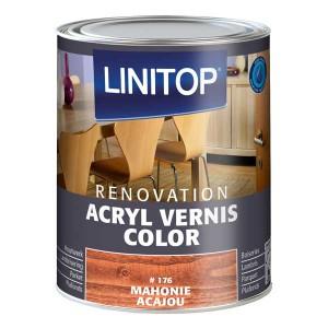 VERNIS LINITOP ACRYL VERNIS COLOR ACAJOU 0.75L