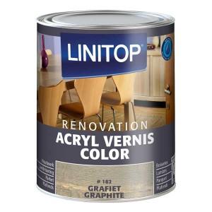 LINITOP ACRYL VERNIS COLOR GRAPHITE 0.75L