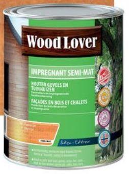 LASURE WOODLOVER IMP. SEMI-MAT 2.5L 641