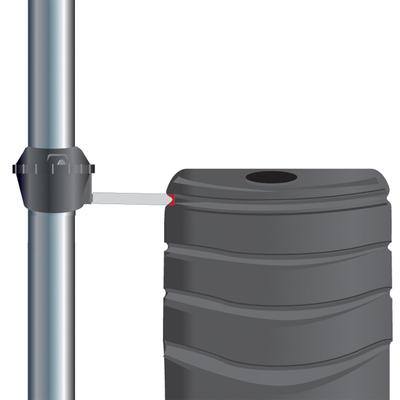 CUVE RECUPERATEUR EAU 350L 64.5X50X141CM