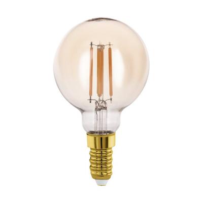 AMPOULE LED E14 D.60MM 4W 350LM 2200K AMBRE