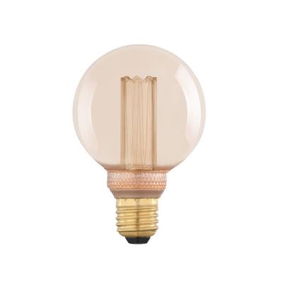 AMPOULE LED E27 D.80MM 4W 200LM 1800K AMBRE