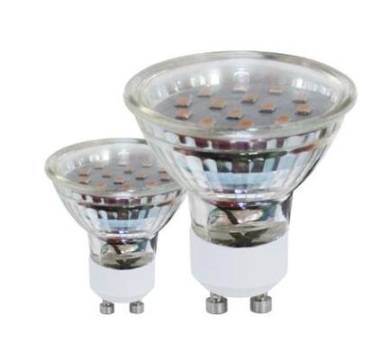AMPOULE LED GU10 D.50MM 2.8W 250LM 3000K (2PC)