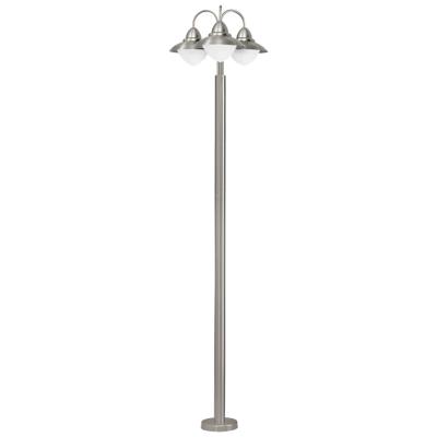 SIDNEY LAMPADAIRE E27 3X60W INOX 2.20M