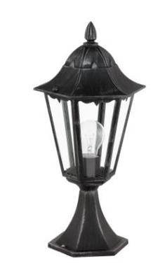 NAVEDO LAMPE SUR SOCLE E27 1X60W FONTE NOIR 47CM
