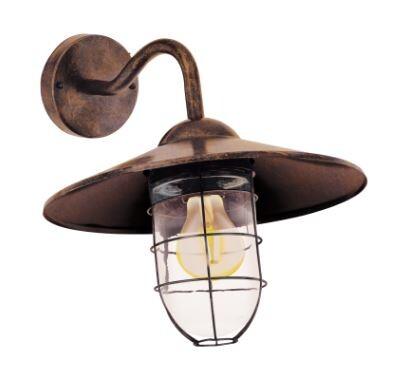 MELGOA APPLIQUE E27 1X60W CUIVRE ANTIQUE